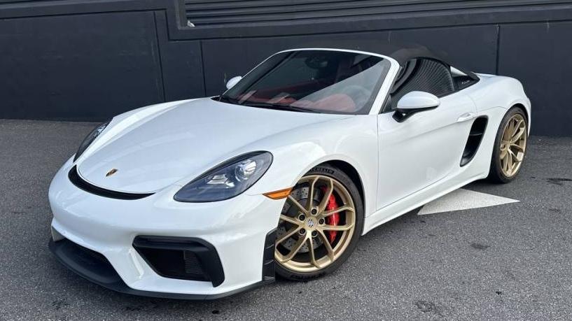 PORSCHE 718 BOXSTER SPYDER 2021 WP0CC2A88MS240525 image